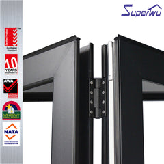 2.9M high corner glass aluminum folding door on China WDMA