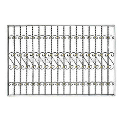 2023 latest design cast iron window grills design on China WDMA