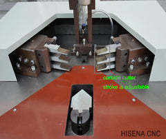 2mm thickness aluminium corner crimping machine for aluminium doors window manufacturing on China WDMA