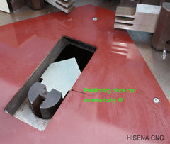 2mm thickness aluminium corner crimping machine for aluminium doors window manufacturing on China WDMA