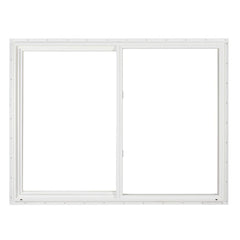 36x48 White Color Vinyl Pvc Upvc Vinyl Sliding Windows