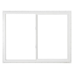 36x48 White Color Vinyl Pvc Upvc Vinyl Sliding Windows