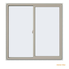 48x48 47.5x47.5 Window Vinyl Sliding With Fiberglass Mesh Screen