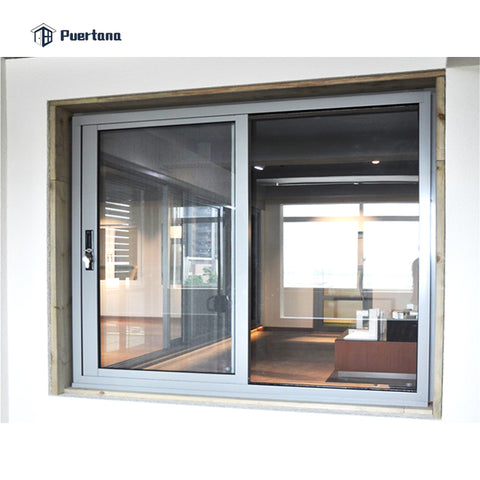 WDMA Best Selling 60x48 Windows - Aluminium Horizontal Sliding Storm Sash Door And Window Factories In Foshan China