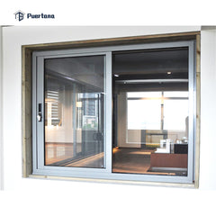 WDMA Best Selling 60x48 Windows - Aluminium Horizontal Sliding Storm Sash Door And Window Factories In Foshan China