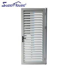 Aluminium louvered doors interior swinging shutter doors on China WDMA