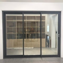 Aluminum double glazing corner sliding door on China WDMA