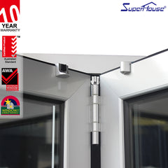 American Standard Testing folding door design accordion glass folding doors on China WDMA