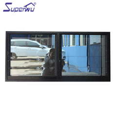 Australian standard two panels glass louvre window customize size flyscreen available on China WDMA