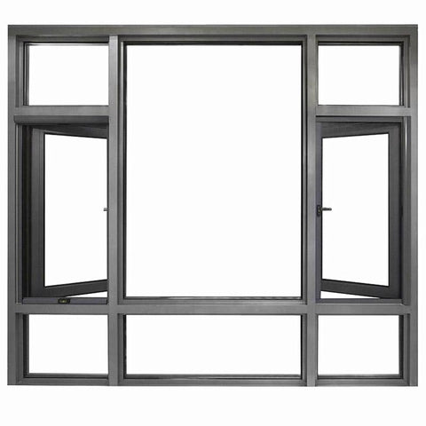 Casement Windows Use For Toilet Windows Decorative Exterior Shutters Industrial Aluminum Profile on China WDMA