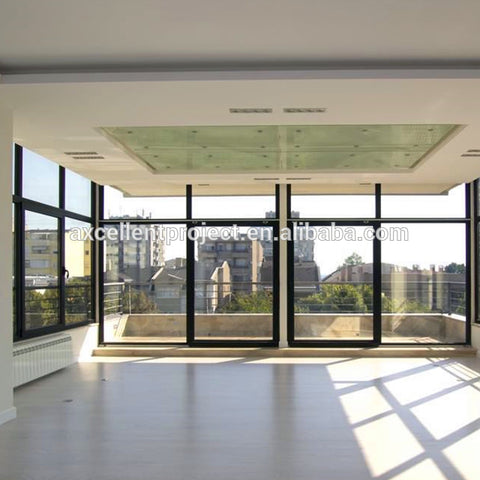 WDMA Noise Reduction Window - Decorative Aluminium Windows 1.2mm double Glazed Aluminium Profile Doors Noise Reduction MeetingRoom Aluminium Windows and Doors