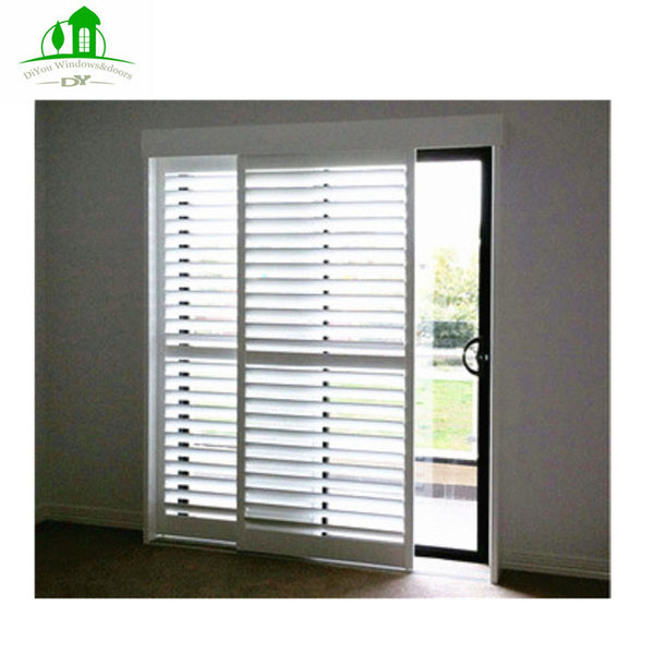 Decorative Exterior Aluminum Profile Shutter Sliding Door on China WDMA