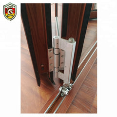 European modern house design soundproof tempered glazed folding doors and windows on China WDMA
