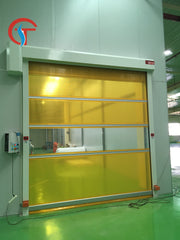 Exterior/Interior Remote PVC Rolling Doors Porte Porte Roulante on China WDMA