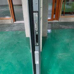 Exterior aluminum casement door french door on China WDMA