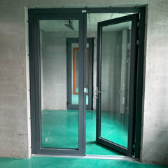 Exterior aluminum casement door french door on China WDMA