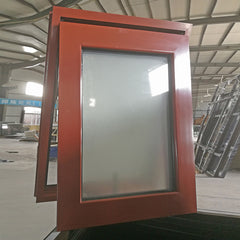 Factory Direct Sales half moon window shutters frosted privacy panes on China WDMA