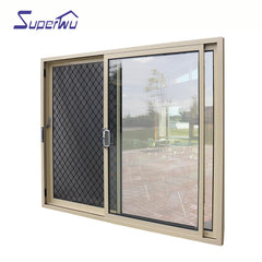 Factory made exterior glass panel doors french with blinds side panels on China WDMA