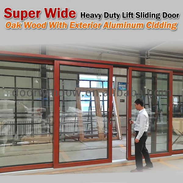 Fashion some different types of sliding doors solid wood exterior wall partition on China WDMA