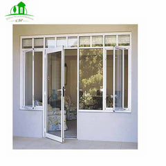 Fashionable new style aluminum exterior door decoration on China WDMA