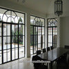 Florida approval window factory aluminium frame reinforced steel mullion impact glass impact resistance picture window low price on China WDMA
