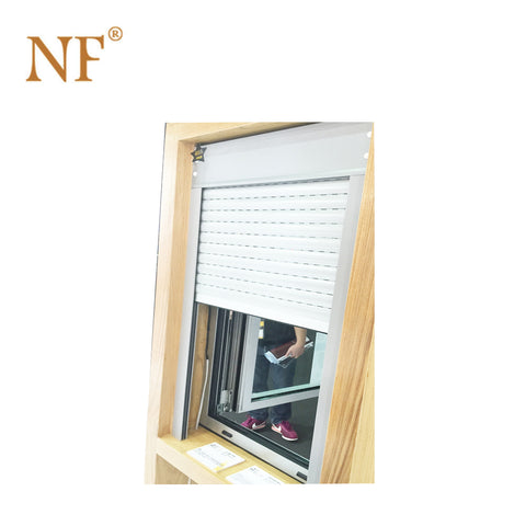 German brand motor electric motorized roller shutter blind jalousie window on China WDMA
