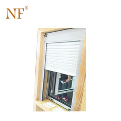 German brand motor electric motorized roller shutter blind jalousie window on China WDMA