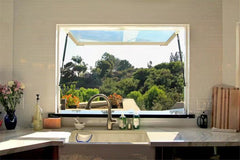 Gas Strut Awning Windows Ideal for Store Front, Bar and Garden Window