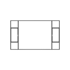 WDMA Aluminum Hung window Anodized frame aluminium doors and windows