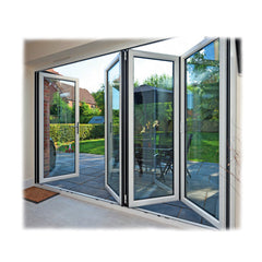 China WDMA Sliding Door Materials Remote Control Open AS2047 Certification Folding Sliding Door