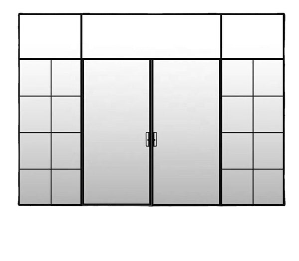WDMA 8 ft sliding patio door lifting sliding door