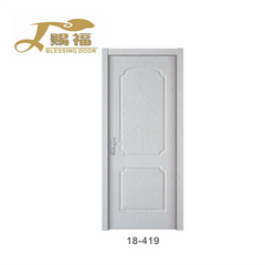 High-end exporter decorative pvc wood bathroom doors on China WDMA