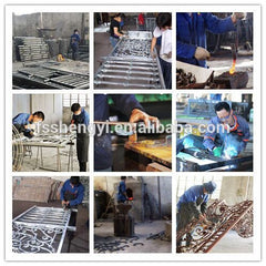 Manufacture wronght iron entry double /single door on China WDMA