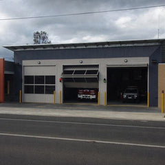 New Style Shatterproof Double Plexiglass/Glass Garage Door Vertical Bifold Door on China WDMA