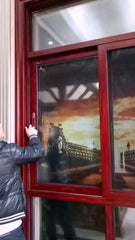 Aluminum sliding window grill frames price on China WDMA