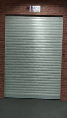 Standard Size Width*Height 3.5*3m Aluminum Automatic Double Layer Shutter Door Garage Door on China WDMA