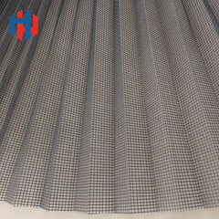 Pleated Mosquito Screen mesh polyester pleated window screen fiberglass plisse insect screen on China WDMA
