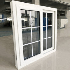 Popular PANAMA upvc window with decorative grills on China WDMA