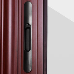 ROGENILAN Double Glazed Philippines Brown Color Aluminium Frame Sliding Window on China WDMA