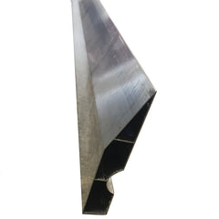 Roller track for sliding door aluminum/aluminium louver frames / wood color brushed aluminium extrusion flooring angular line on China WDMA