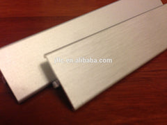 Royal home decoration materials golden plated aluminium windows and doors frames profile