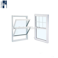 Rubber Glazing Double Arch Grid Decorative Grate Upvc Shanghai Sliding Wheel Handle Glass Jalousie Cheap House Window For Sale on China WDMA