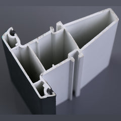 Sale Best upvc profile window color rails sliding door windows u PVC profile