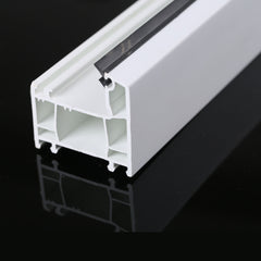 Sale Best upvc profile window color rails sliding door windows u PVC profile