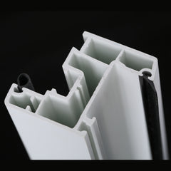 Sale Best upvc profile window color rails sliding door windows u PVC profile