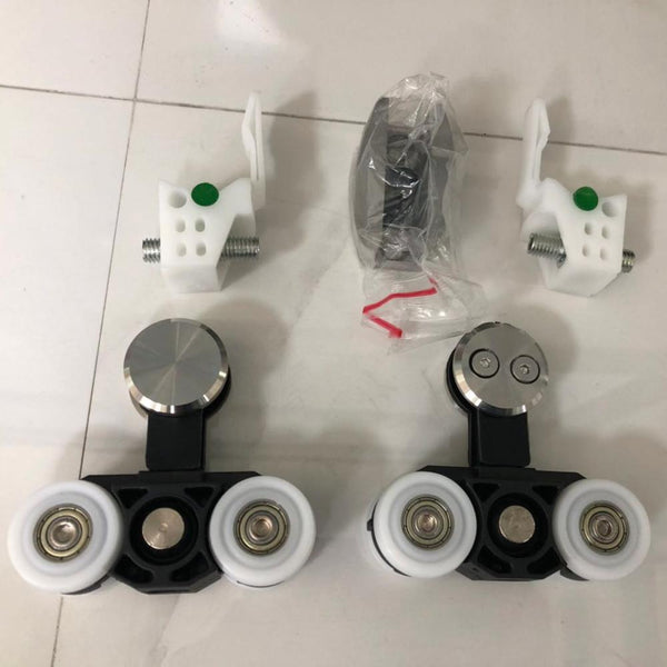 SuS304 Sliding door tracks and roller sliding wood door with two wheels on China WDMA