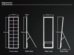 Super thin and light led poster screen Factory direct sale led poster screen for Doorway of enterprise on China WDMA