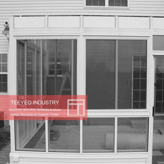 Teeyeo brand factory on line shopping aluminum sliding windows on China WDMA