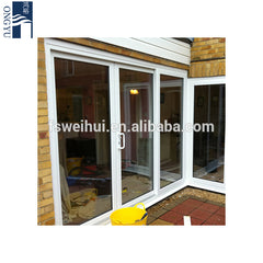 Tempered Glass Leaded Fancy Interior Balcony Sliding Upvc European Style 3 Panel Accordion External Patio Used French Door on China WDMA