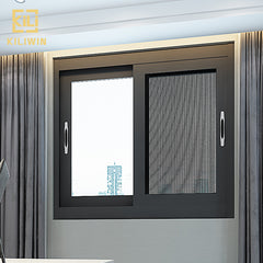 Thermal break aluminum doors and windows best prices aluminium sliding sash windows australian standard with mosquito net on China WDMA